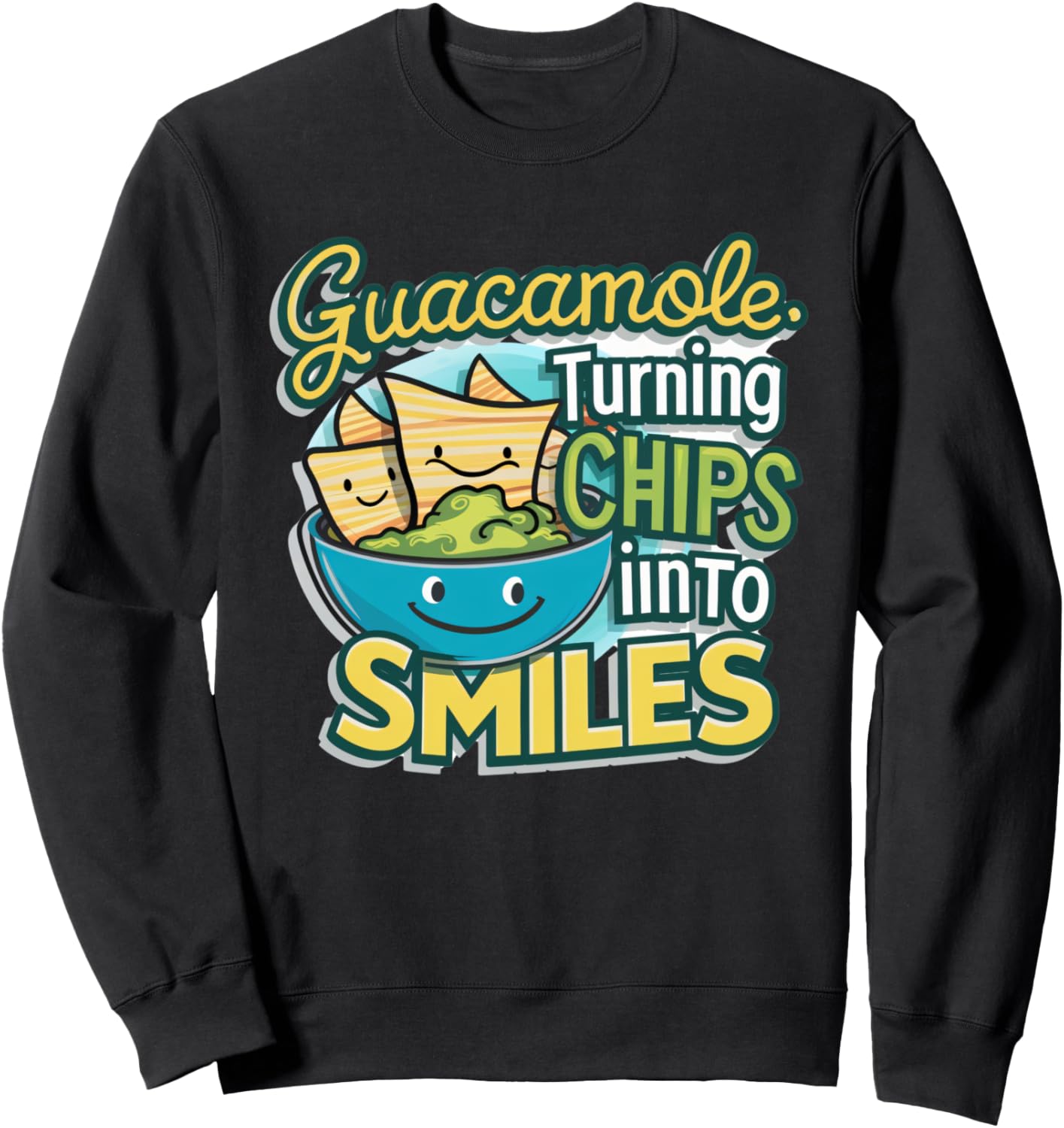

Забавная толстовка с юмористическим рисунком авокадо для любителей гуакамоле Avocado Guacamole Lover'S Accessories, черный