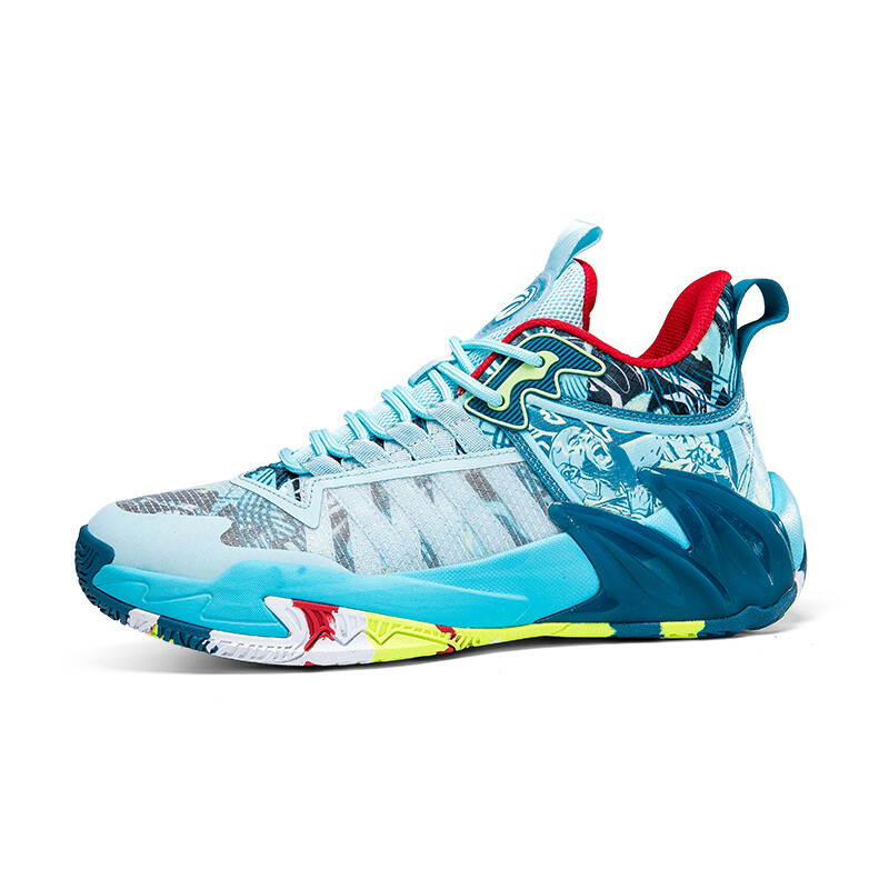 

Баскетбольные кроссовки Basketball Shoes Unisex Low-Top Andezhanmusi, голубой