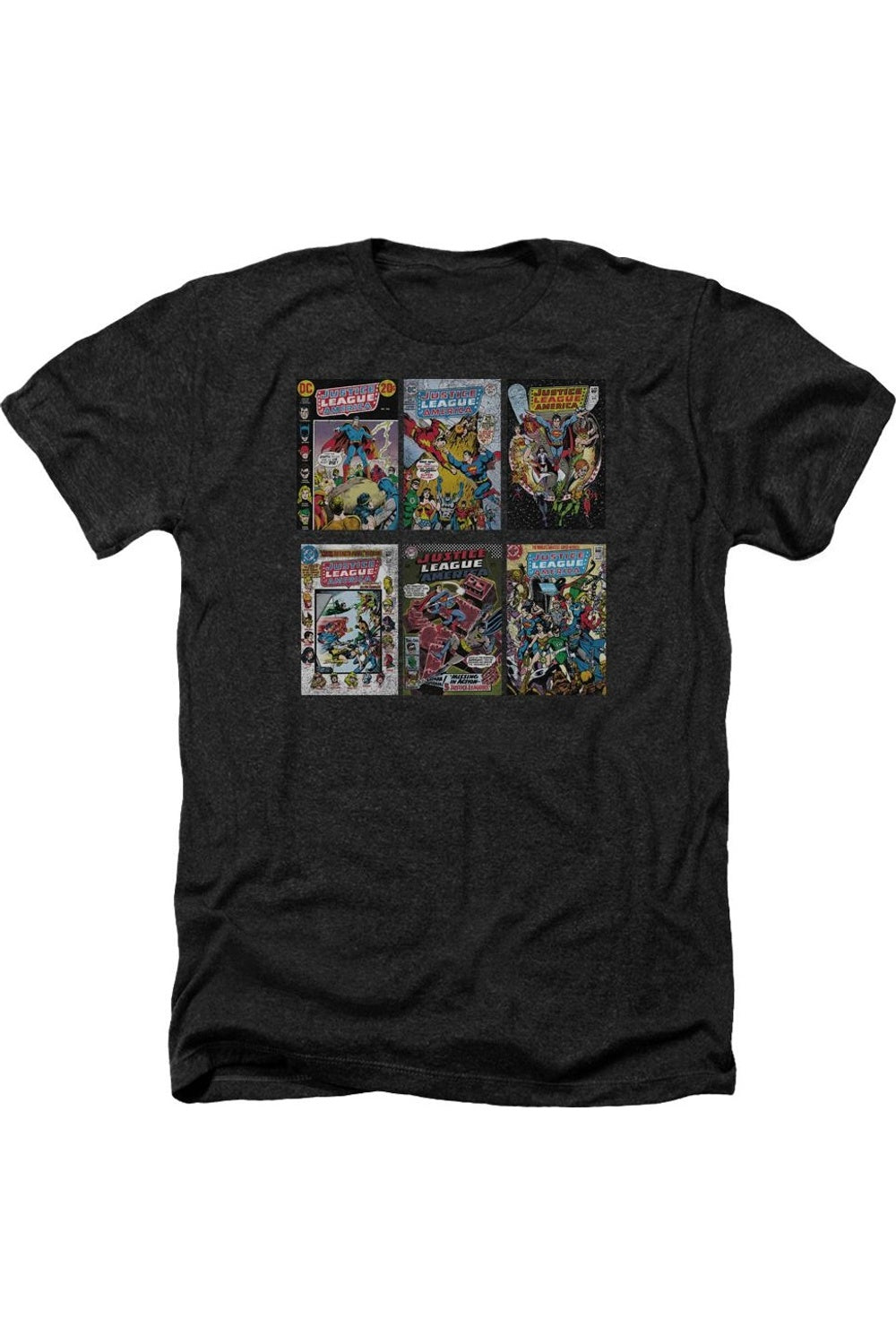 

DC Comics DC Comics Covers Adult Heather Tee / Футболка Gildan, черный