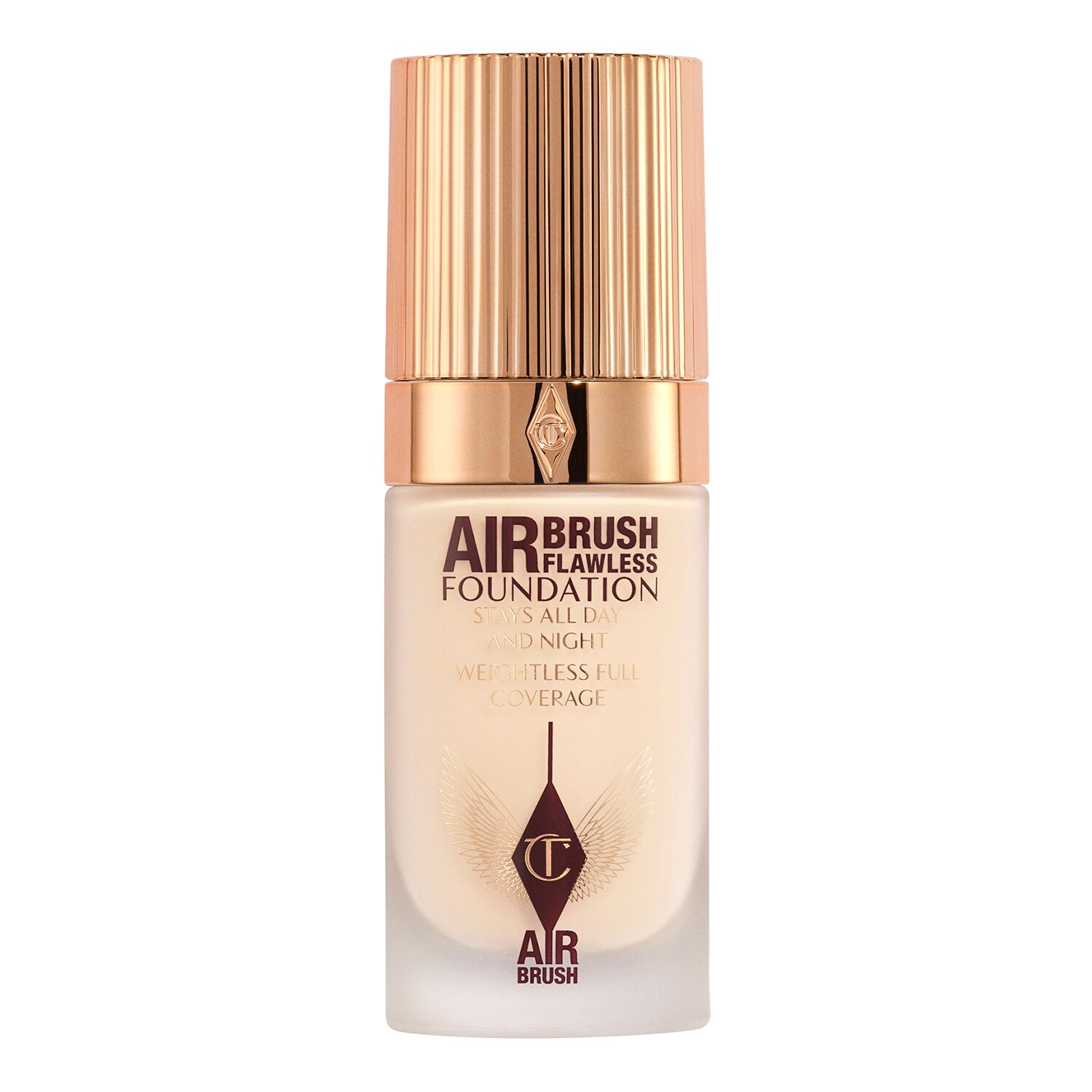 Тональная основа Airbrush Flawless Foundation – Leichte Foundation mit voller Deckkraft Charlotte Tilbury, 2 Warm (30 ml)