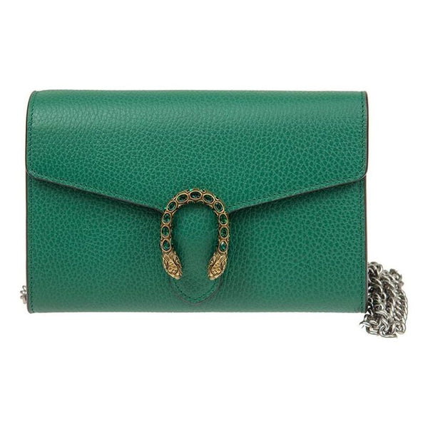 

Сумка dionysus mini-sized single-shoulder bag green Gucci, зеленый