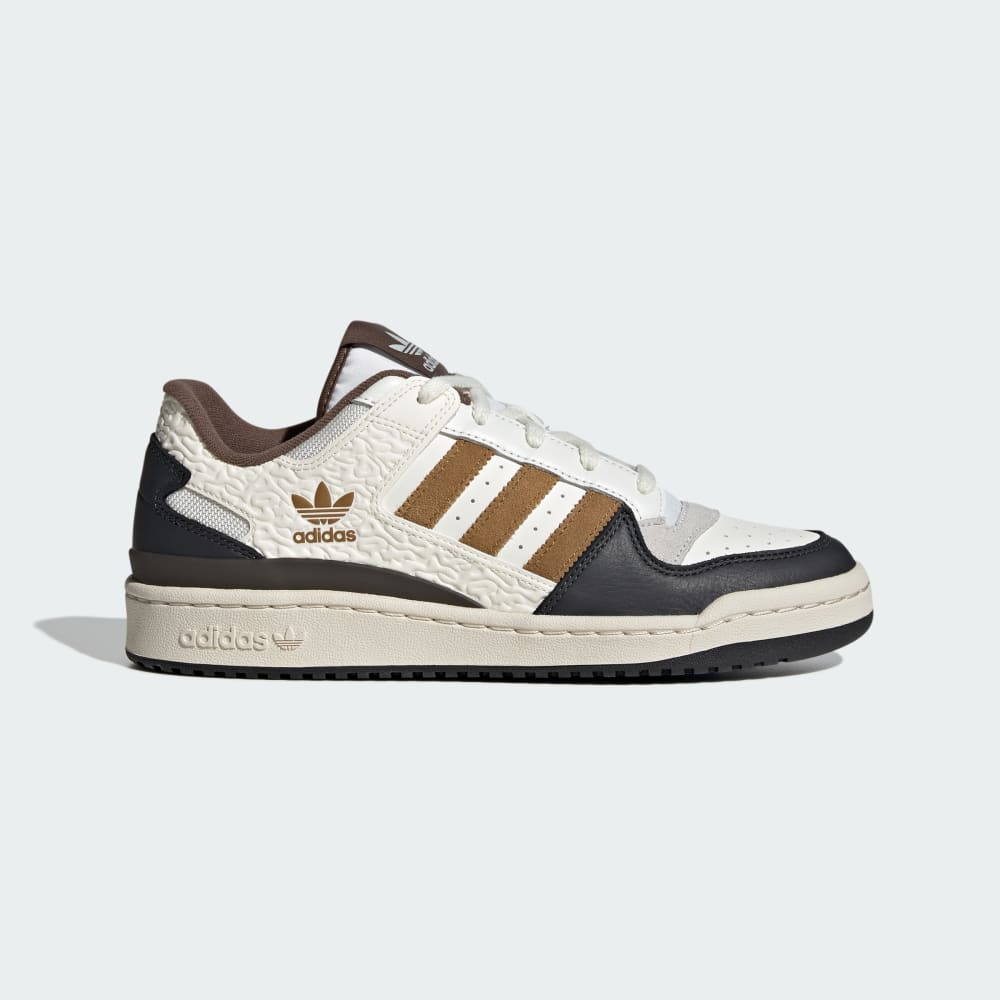 

Кроссовки Adidas Forum Low CL Shoes, цвет Core White/Bronze Strata/Core White