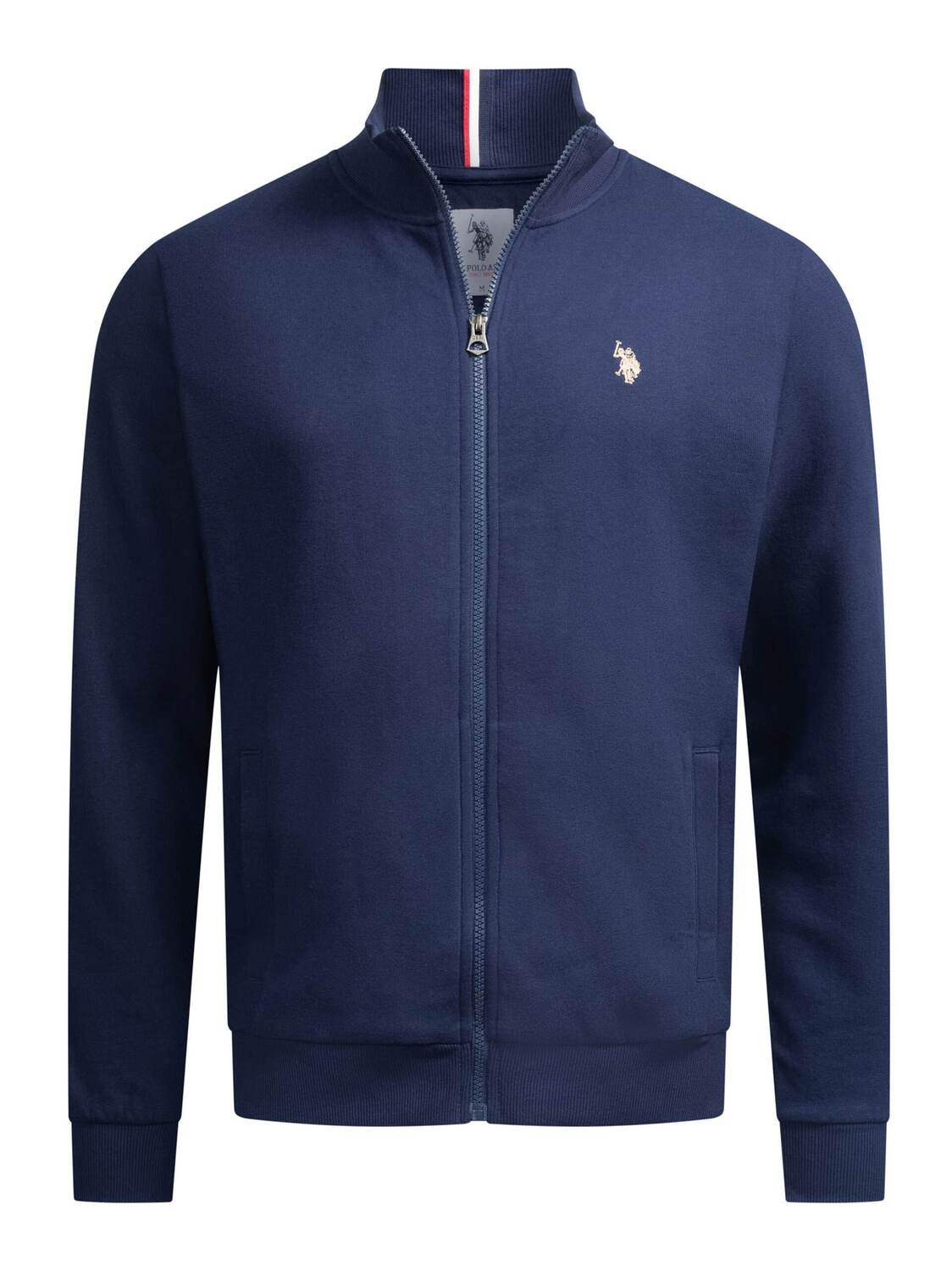

U.S. POLO ASSN. Толстовка с молнией в цвете Navy, Синий, U.S. POLO ASSN. Толстовка с молнией в цвете Navy