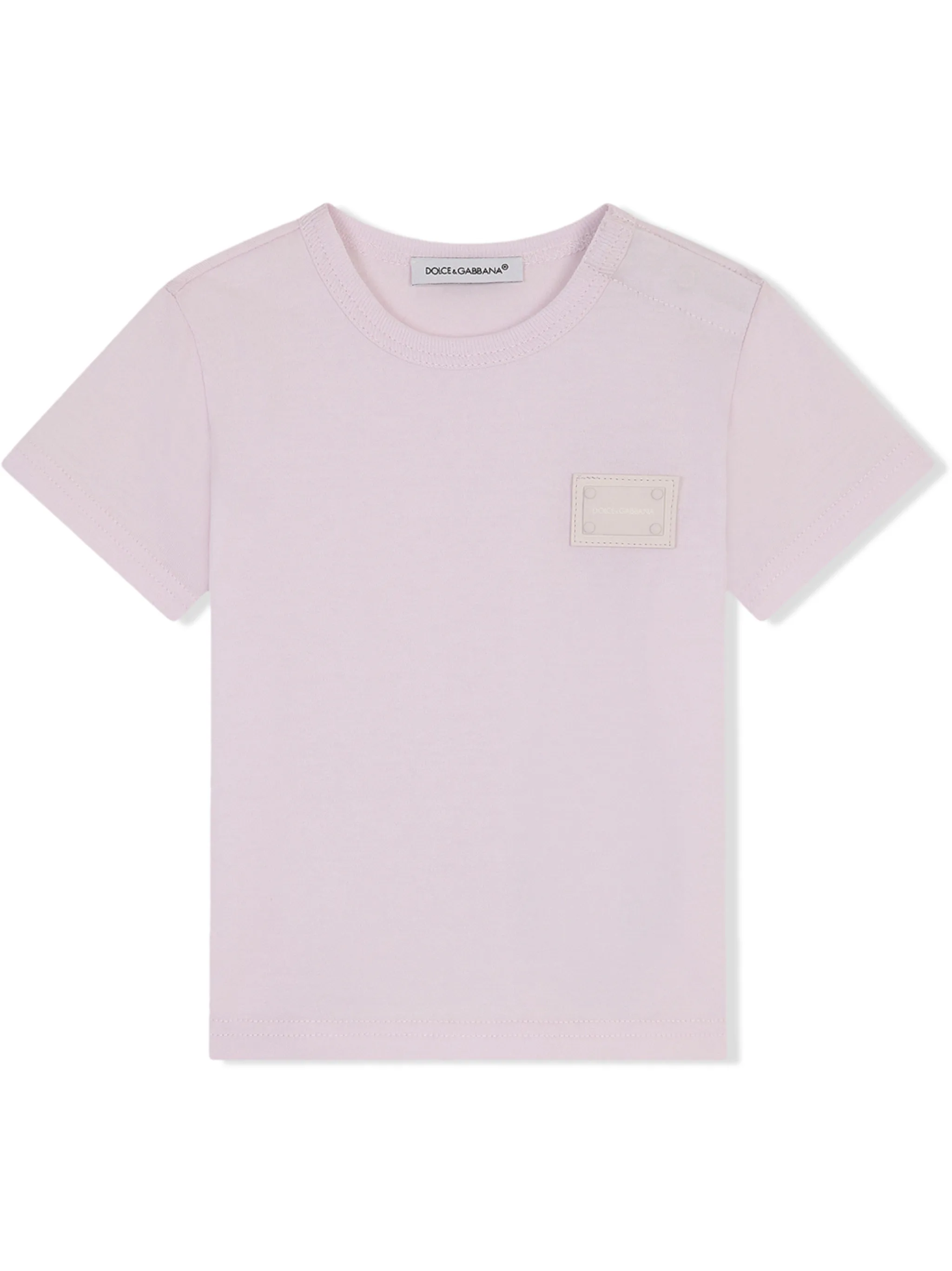 

Футболка с нашивкой-логотипом Dolce & Gabbana Kids, серый