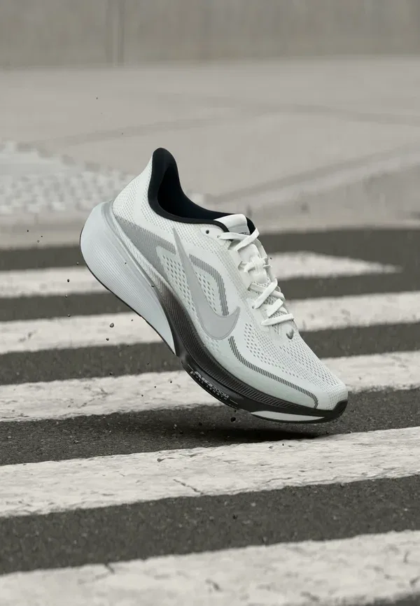 Кроссовки для бега по шоссе Nike Air Zoom Pegasus 42, Summit White/White/Metallic Silver/Photon Dust/Black