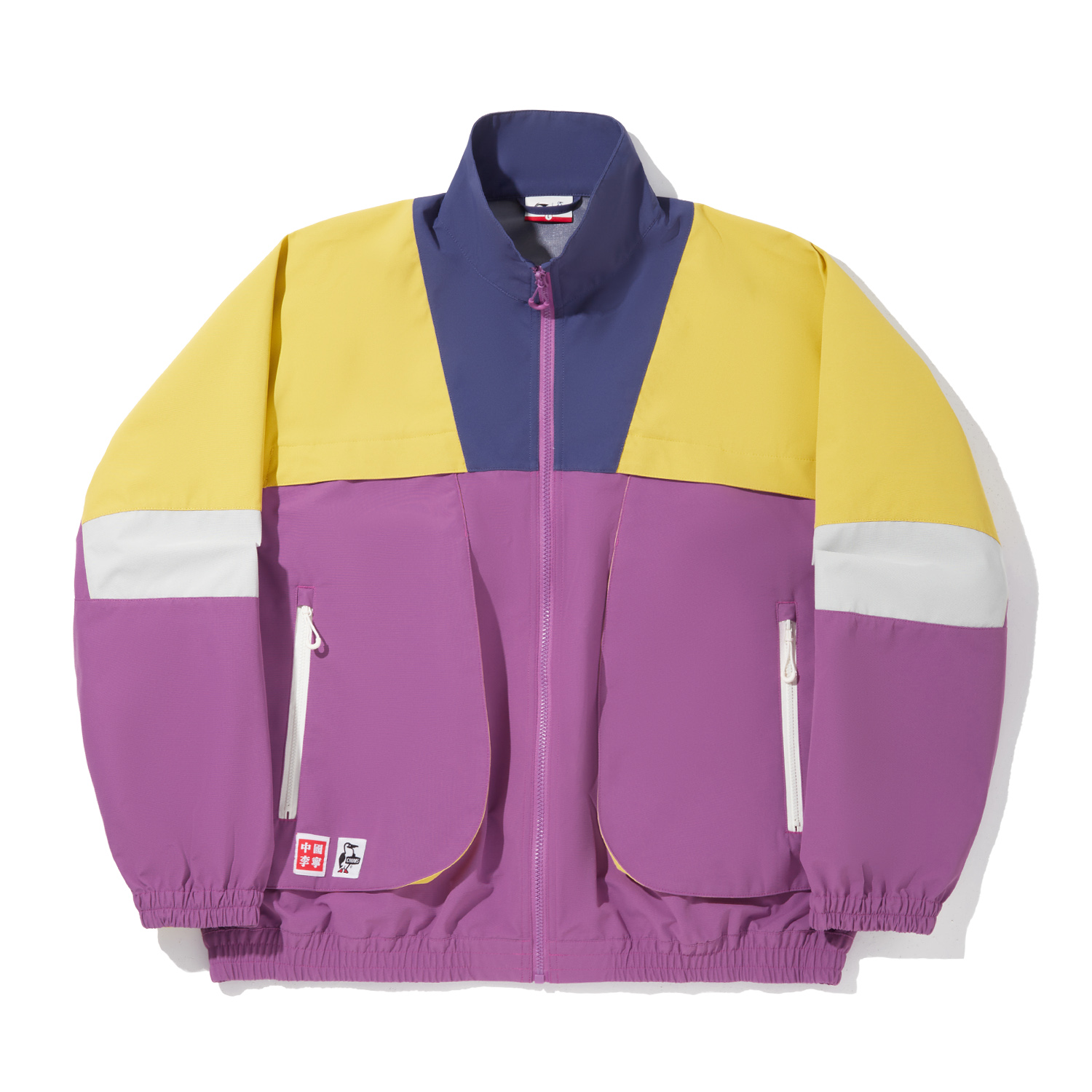 

LiNing Куртка CHUMS мужская Фиолетовая Нарцисс Желтый, Catalan Purple Narcissus Yellow