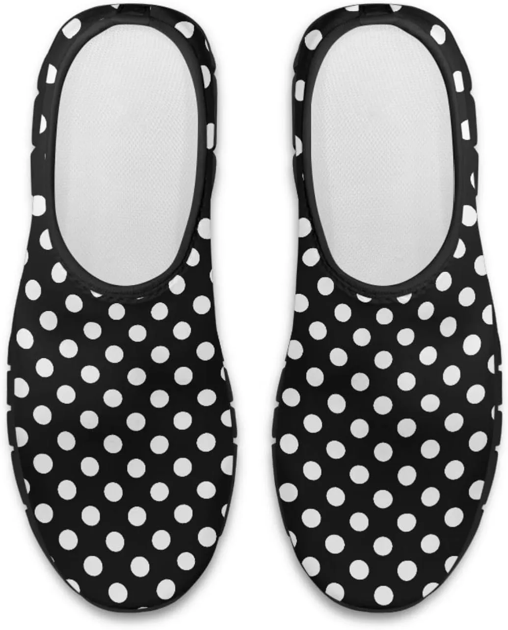 Женские кроссовки Howilath Slip on, дышащие повседневные лоферы для бега, удобная обувь без шнурков с противоскользящей подошвой, белый — фото 3