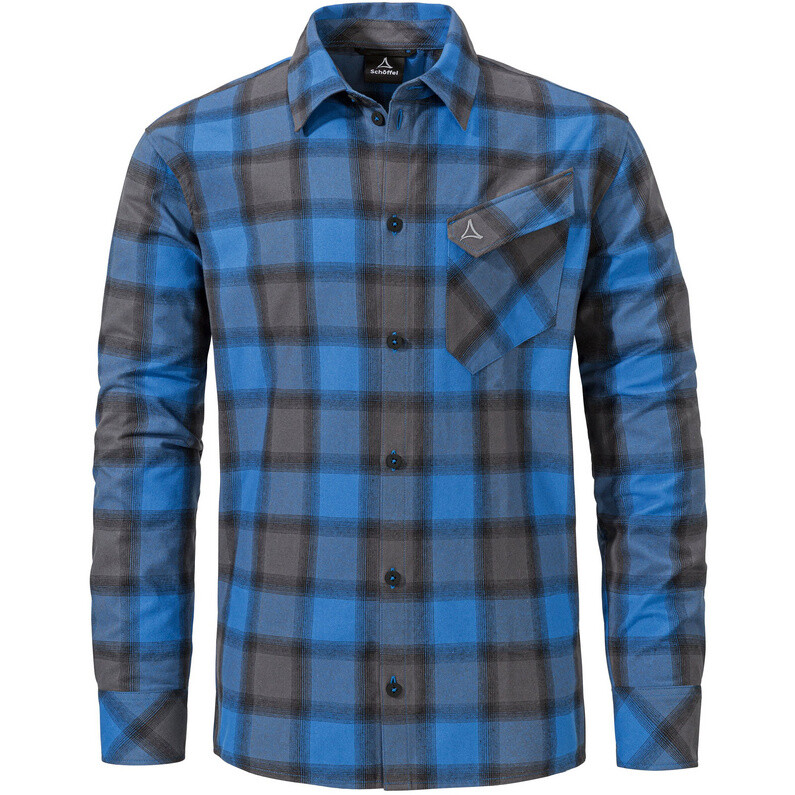 

Мужская рубашка из тополя Schöffel, синий