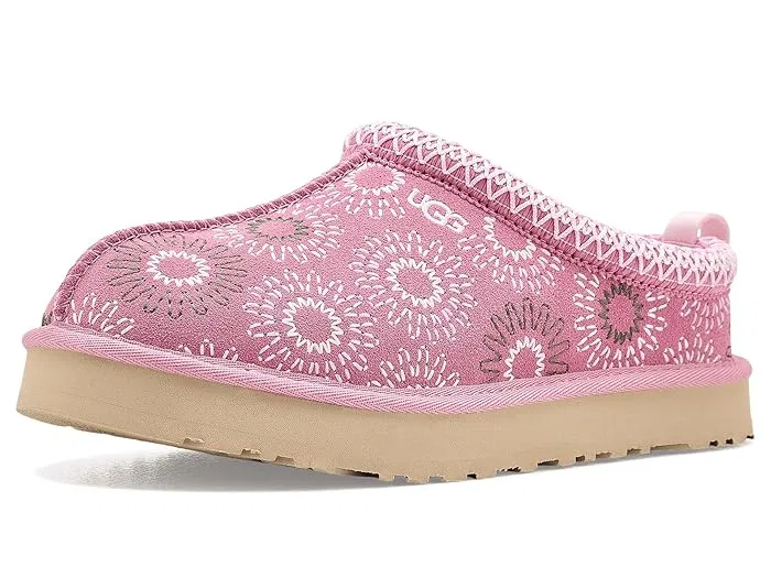 Тапочки с вышивкой Tazz Sun Stitch UGG Kids, Horizon Pink