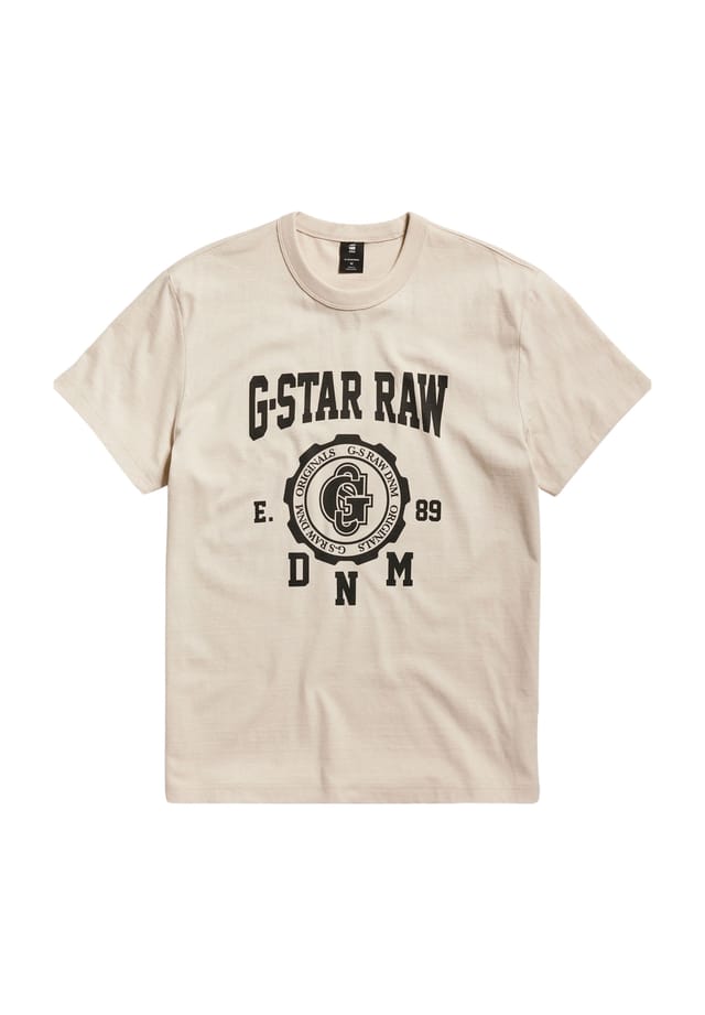 

Футболка студенческая рубашка с коротким рукавом G-Star Raw, белый