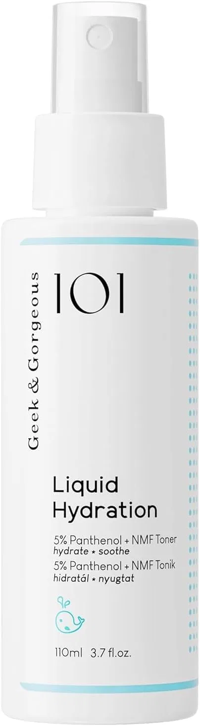 Увлажняющий спрей для лица с пантенолом Geek & Gorgeous Liquid Hydration Geek & Gorgeous