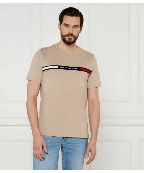 

Футболка Regular fit Tommy Hilfiger, бежевый