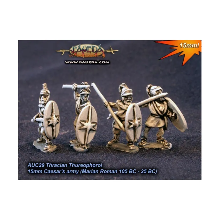 

Фракийский тюреофор, Historical Miniatures - Romans (15mm) (Baueda)