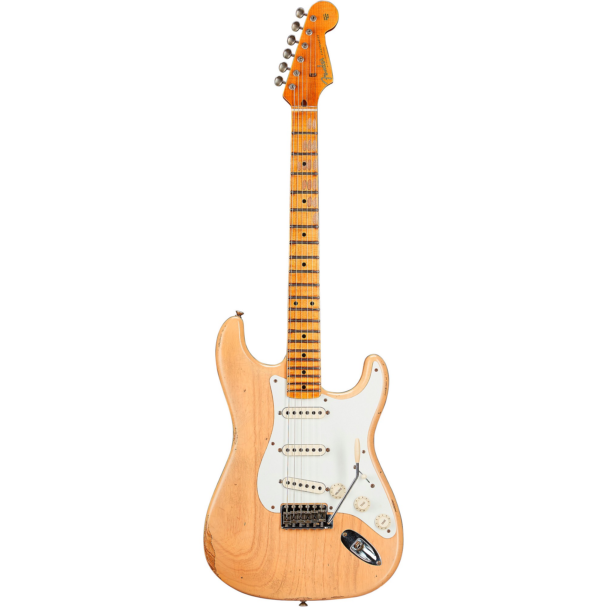 

Электрогитара Fender Custom Shop '58 Stratocaster Relic Natural Blonde