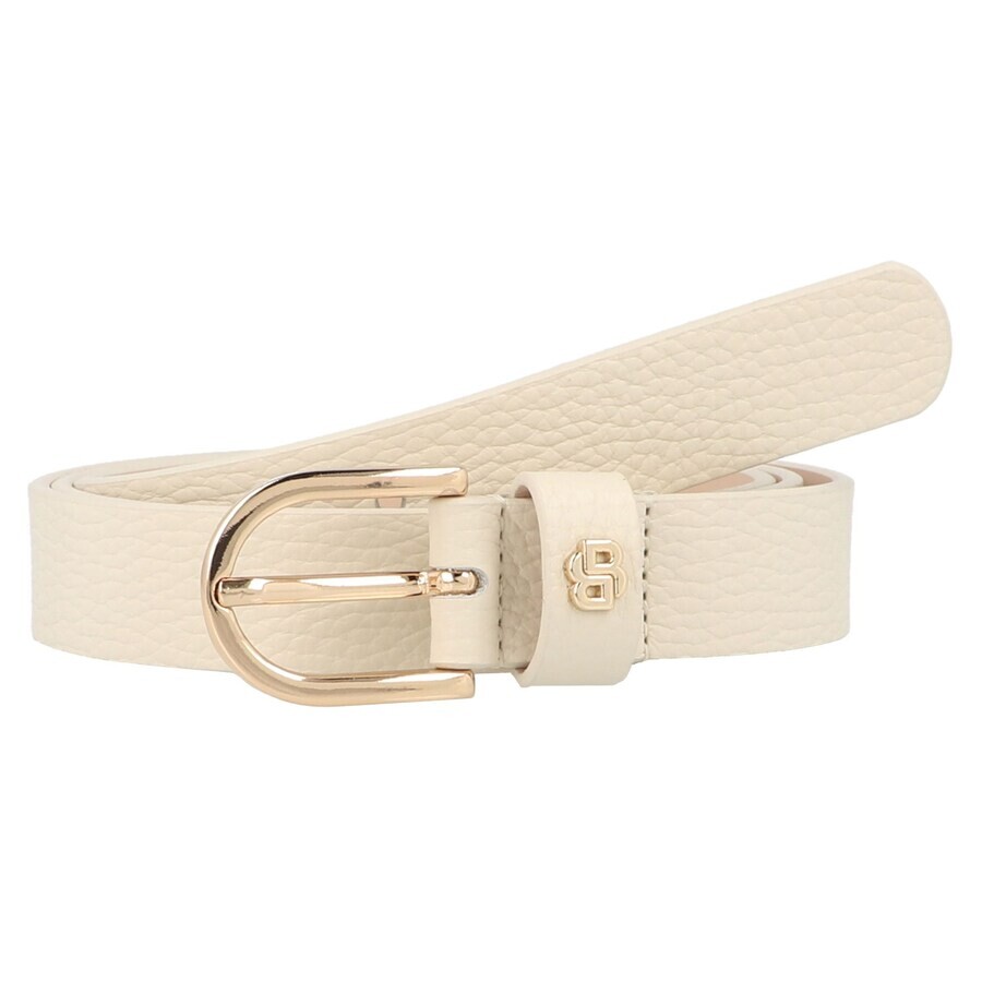 

Кожаный ремень BOSS Belt Scarlet, бежевый
