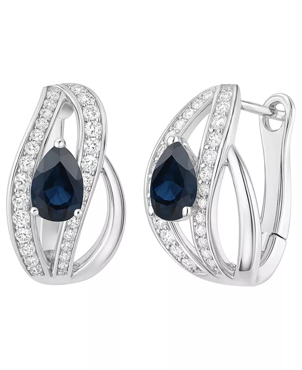 

Серьги-Подвески с изумрудами (5/8 карата) и бриллиантами (1/3 карата) из 14-каратного золота (также из 14-каратного белого золота с сапфирами и 14-каратного золота с рубинами) Macy'S, sapphire