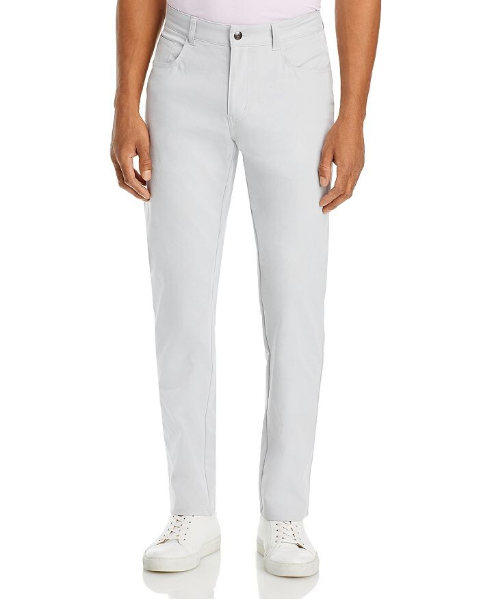 

Брюки с пятью карманами Peter Millar Crown Sport Performance, серый