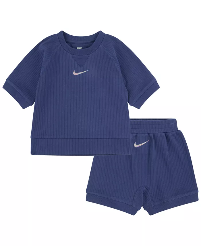 

Комплект для мальчиков или девочек Readyset, 2 предмета Nike, синий