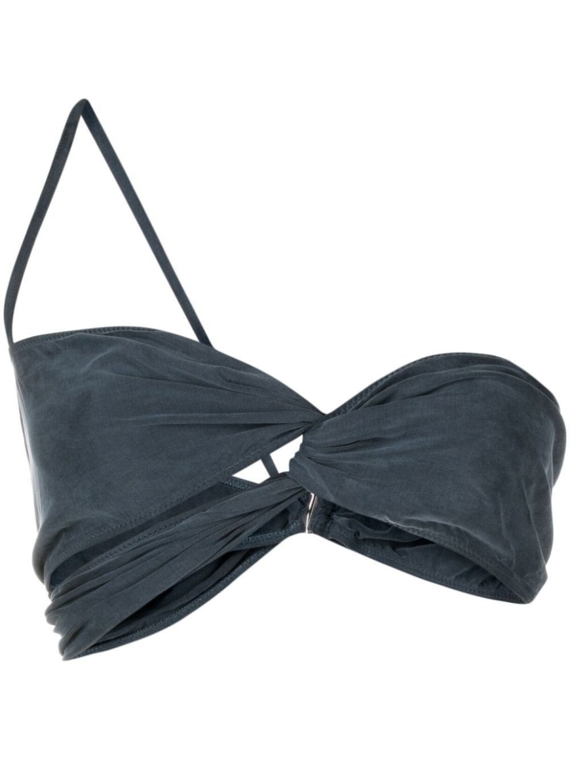 

Jacquemus топ Le Bandeau асимметричного кроя, синий