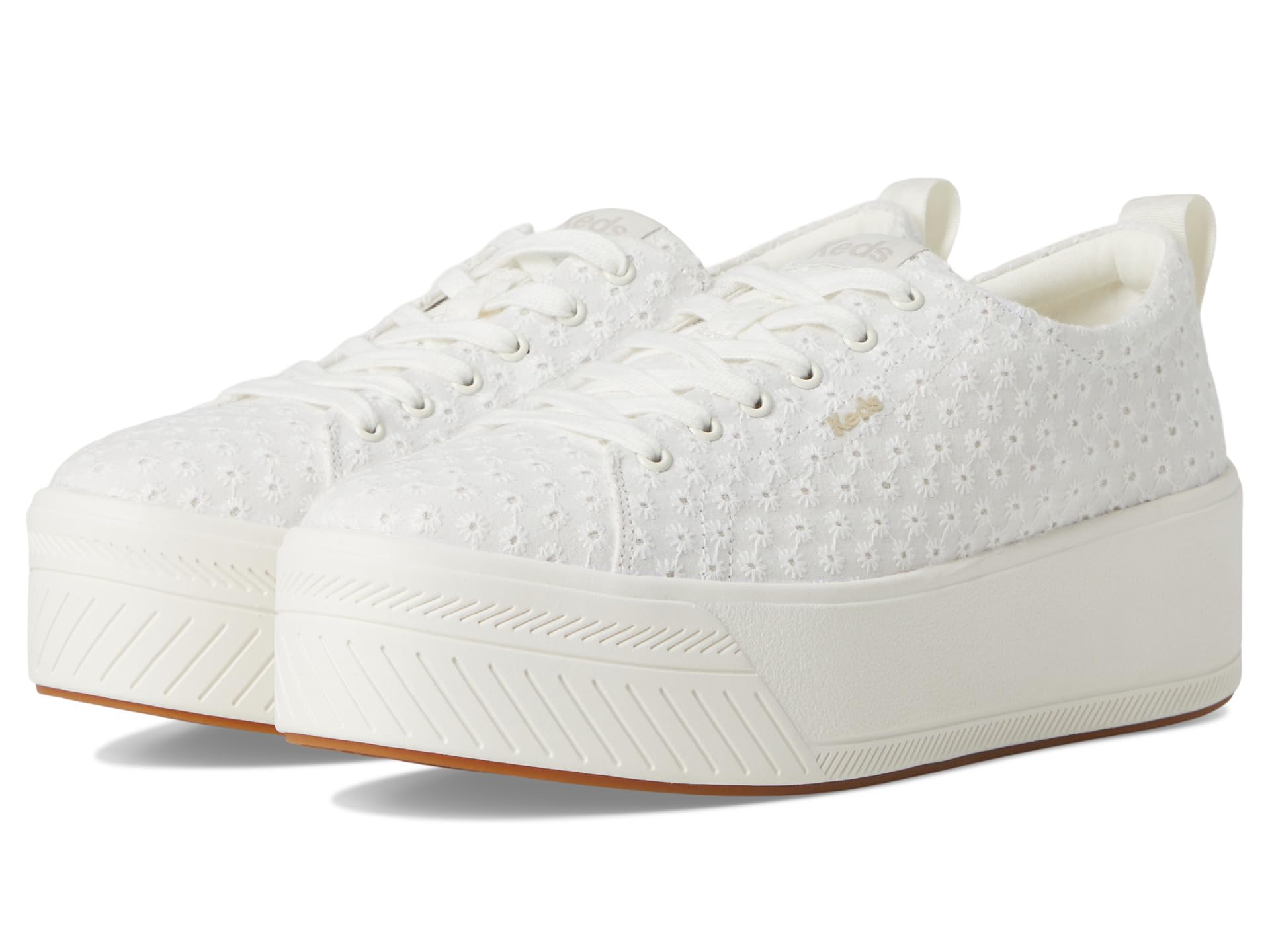 Кроссовки Keds Skyler Lace-Up, цвет Snow White Eyelet