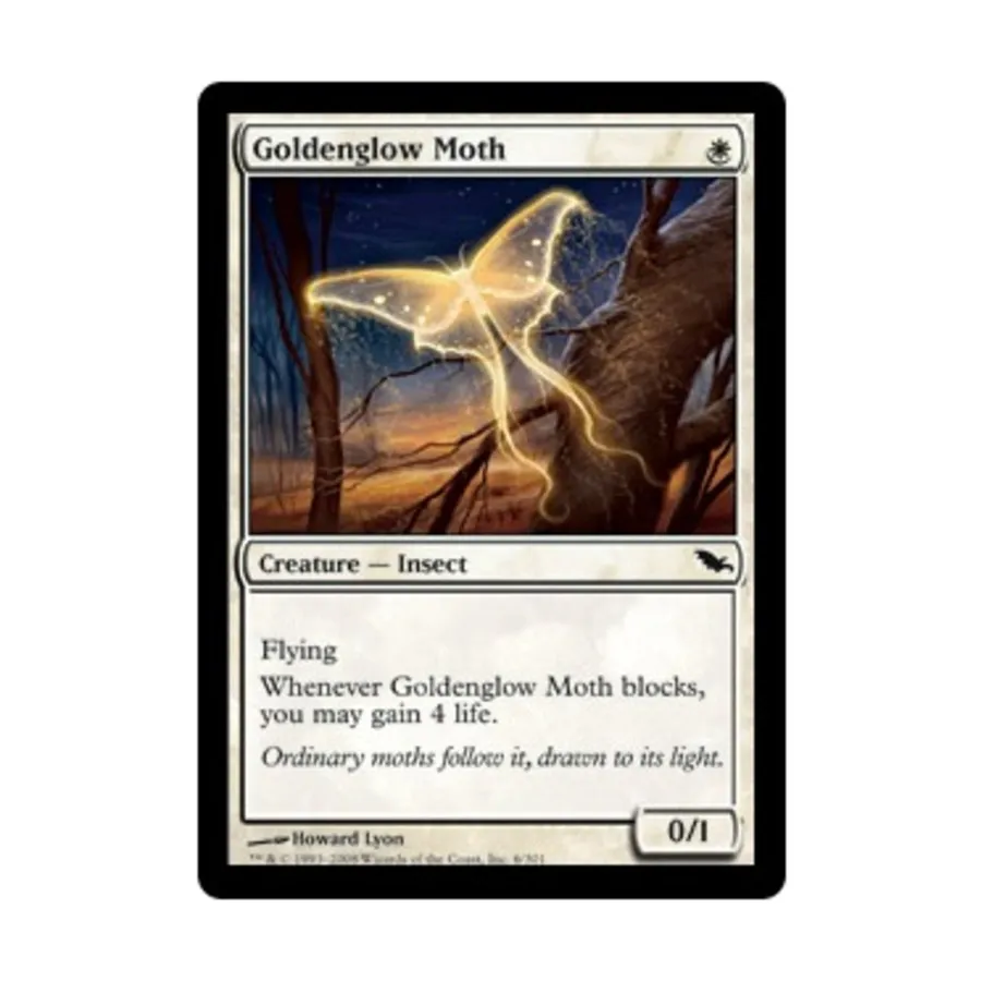 

CCG Золотистый мотылек (С), MTG - Shadowmoor