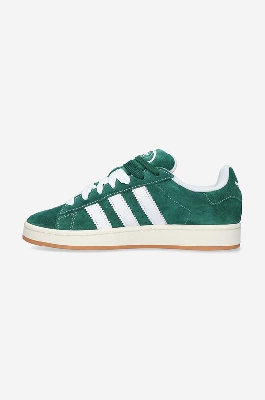 Замшевые кроссовки Campus 00s adidas Originals, зеленый — фото 3