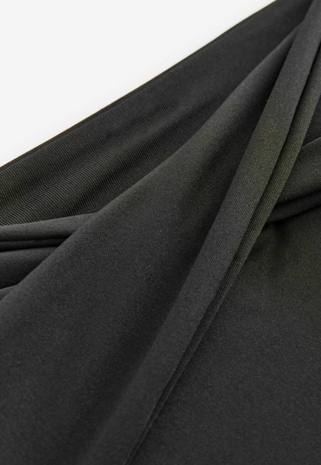 Плавки бикини HIGH WAIST HIGH LEG DRAPE Next, черный — фото 2