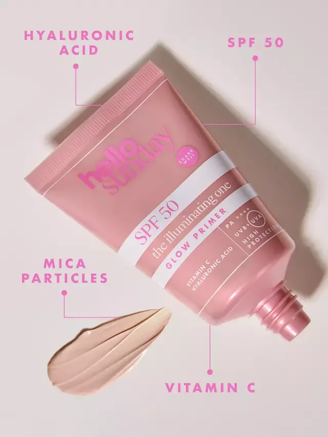 Праймер для лица The Illuminating One Glow Primer SPF 50, 50 мл Hello Sunday — фото 3