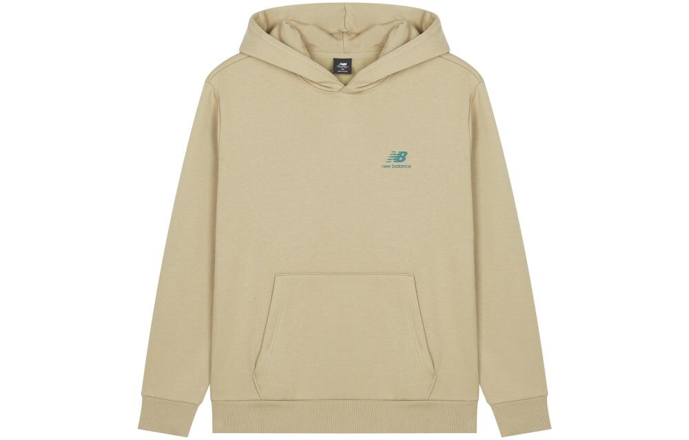 

Толстовка унисекс бежевая New Balance, цвет Apricot Cream