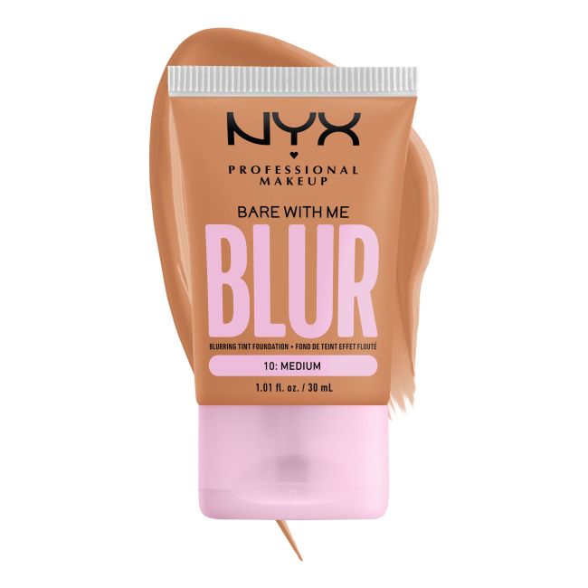 Nyx bare with me размытая основа NYX Professional Makeup, цвет medium, 30 мл — фото 2