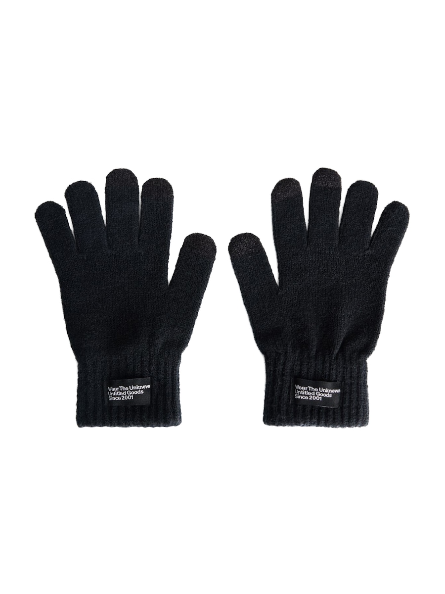 

Перчатки с закрытыми пальцами Bershka, черный