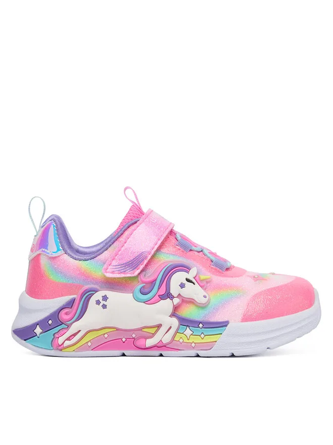 Skechers Кроссовки S-Lights - Unicorn Chaser 302298N/PKMT розовые