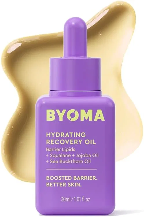Масло для лица BYOMA — Hydrating Recovery Oil с скваланом и маслом облепихи, 30 мл