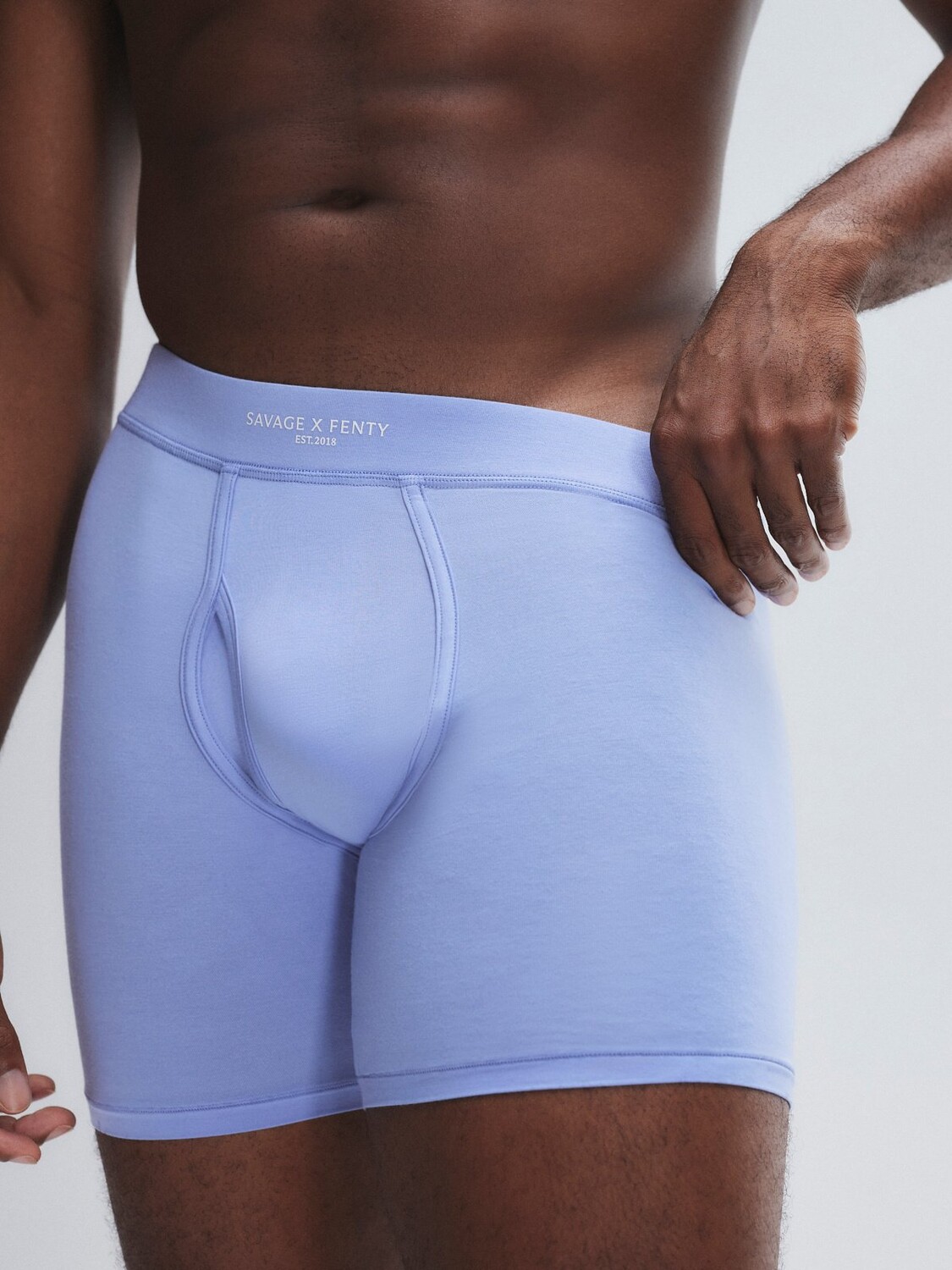 

Трусы боксеры Savage X Fenty Homme Base, цвет Purple Prism