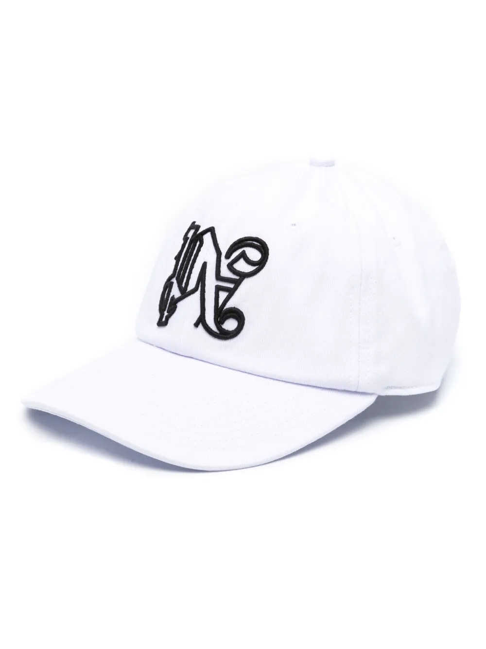 

Бейсболка с вышивкой Monogram PALM ANGELS, белый
