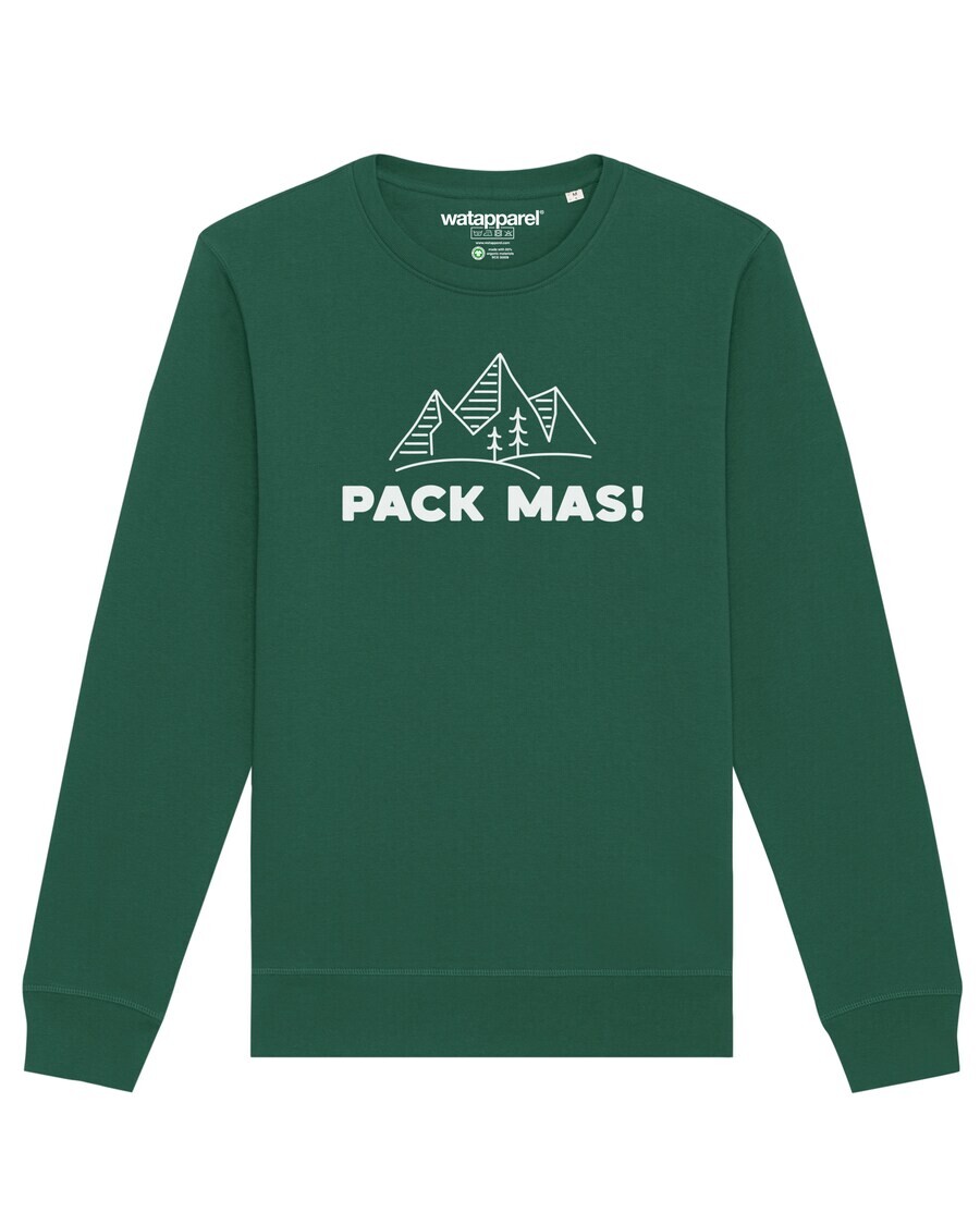 

Свитер Watapparel Sweatshirt Pack mas!, темно-зеленый
