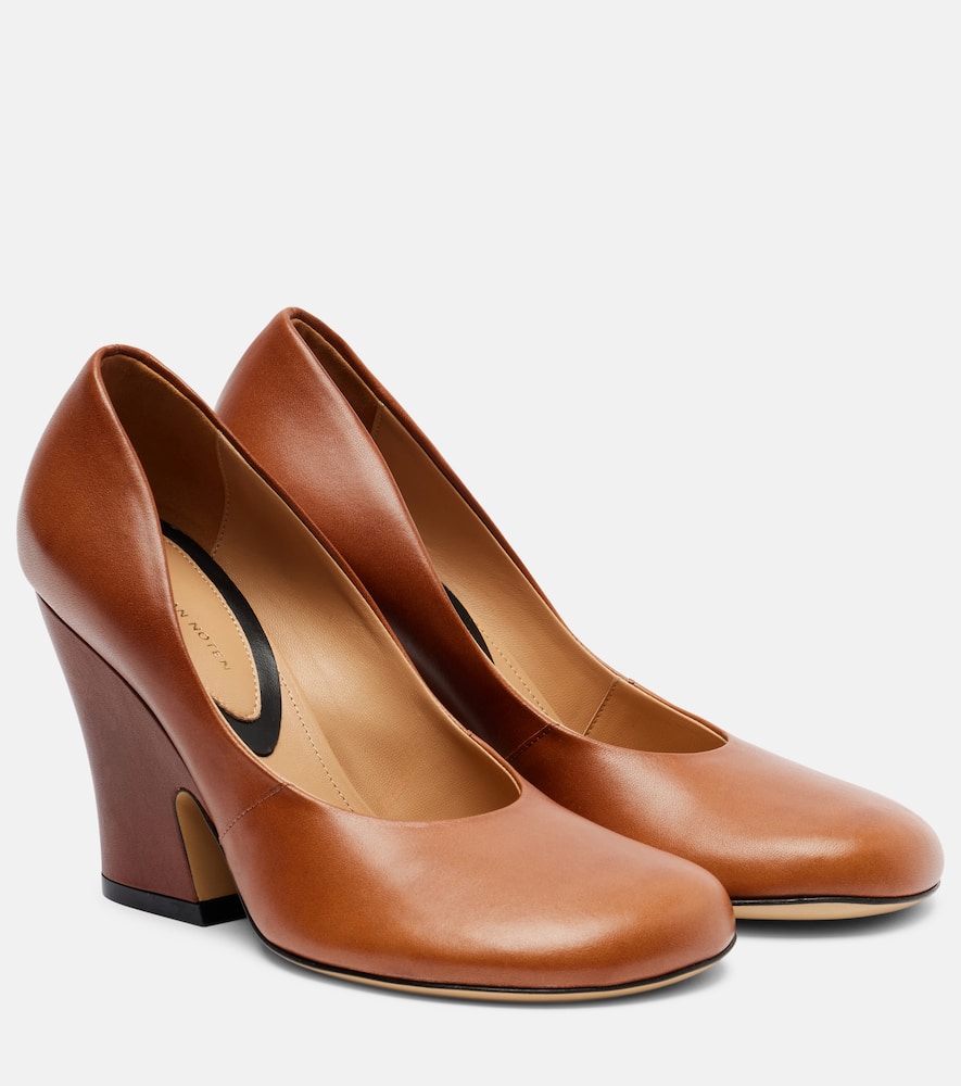 Кожаные лоферы Dries Van Noten, Tan