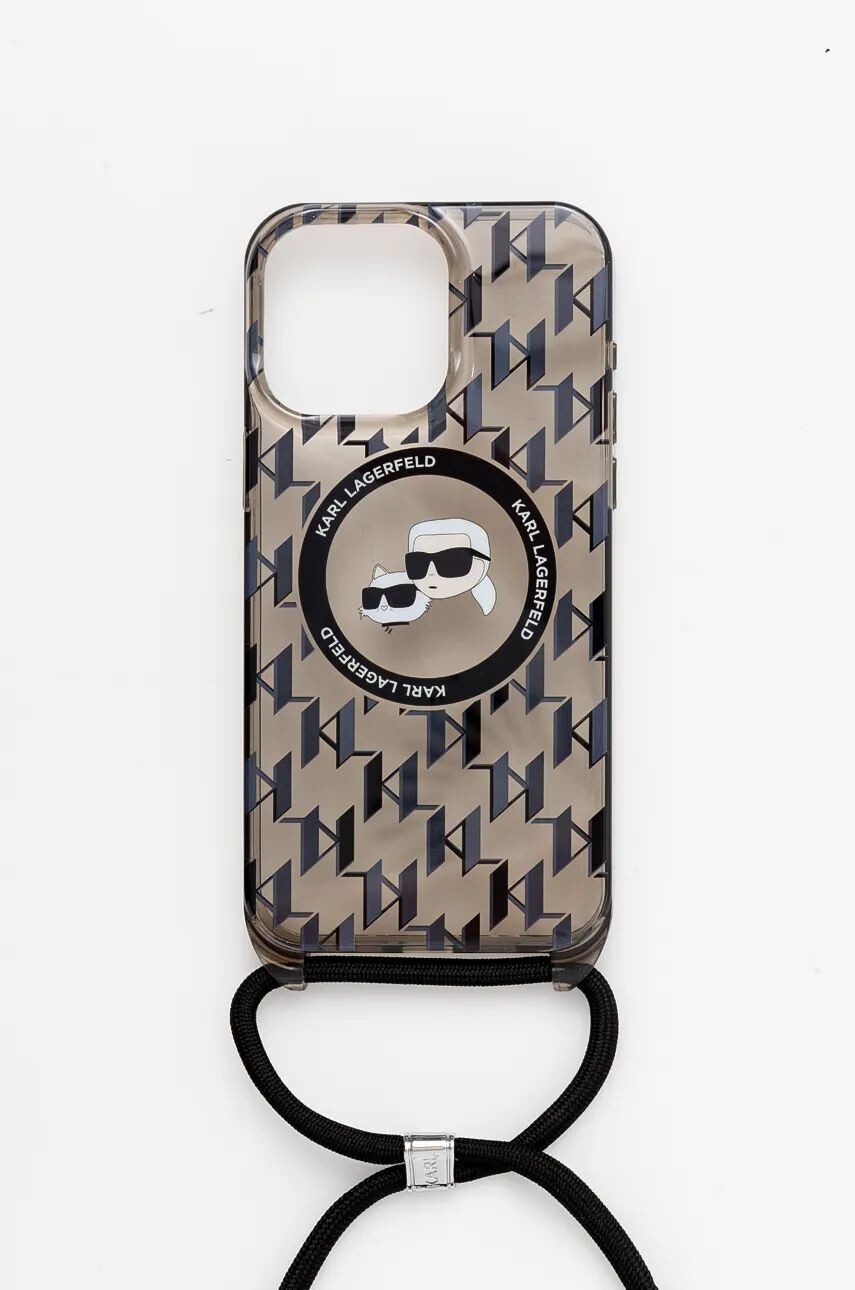 

Чехол для телефона Karl Lagerfeld iPhone 15 Pro Max 6,7", черный