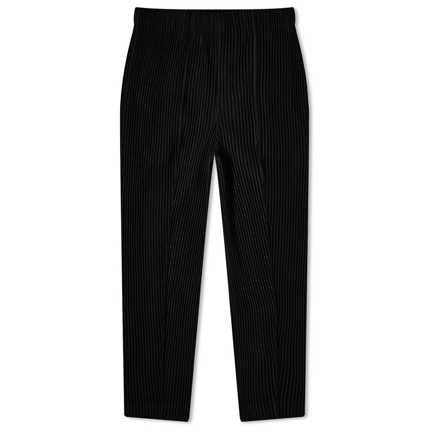 

Брюки Homme Plissé Issey Miyake Pleated Slim Leg Pant, черный