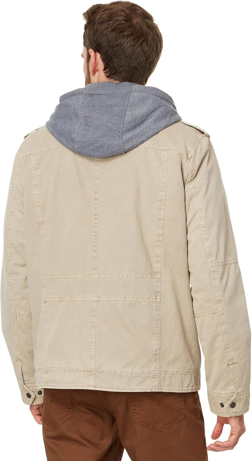 Куртка военная джинсовая Levi's, Stone/Sherpa Lined — фото 3