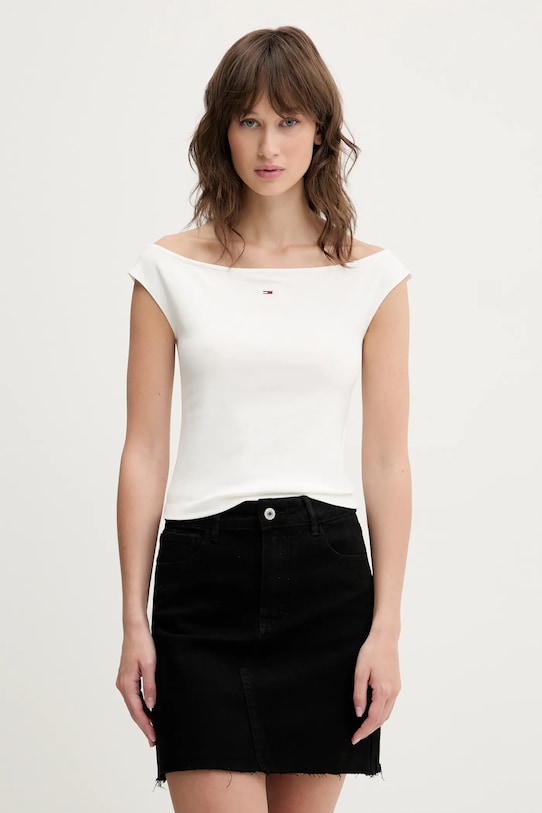 

Топ Tommy Jeans, белый