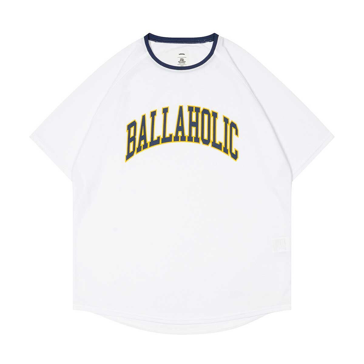 

Футболка College Logo Cool T-Shirt Ballaholic, цвет Schwarz/Blau/Rot