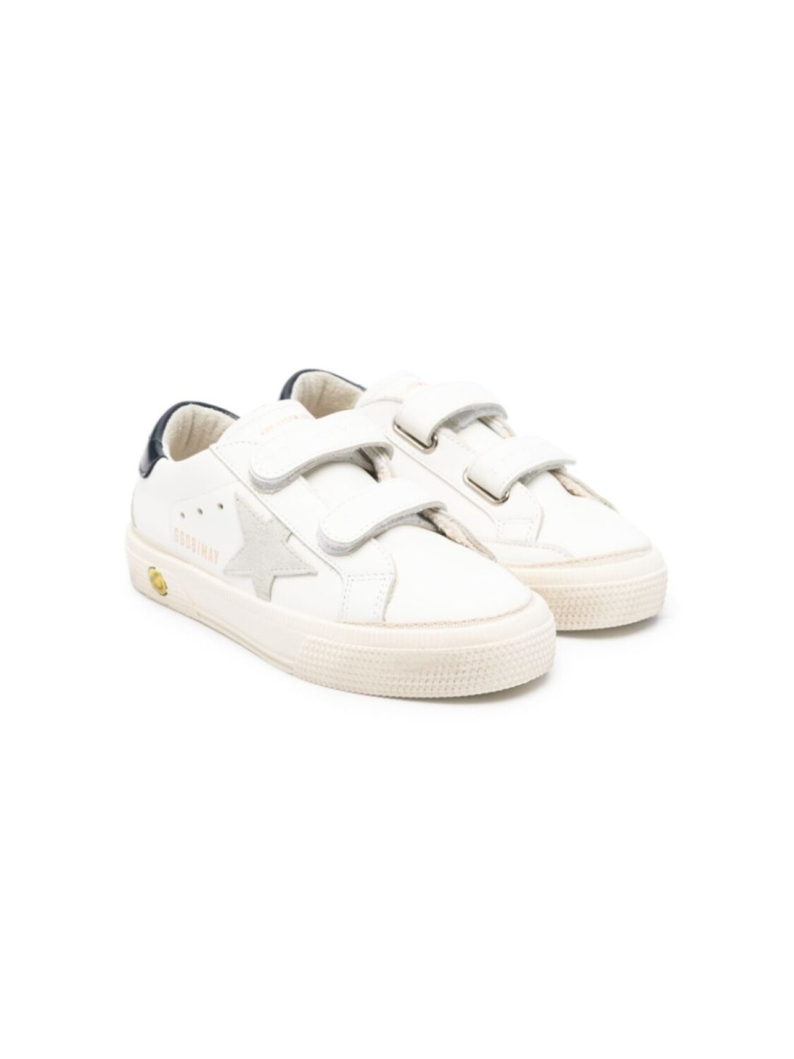

Кеды с нашивками Golden Goose Kids, белый