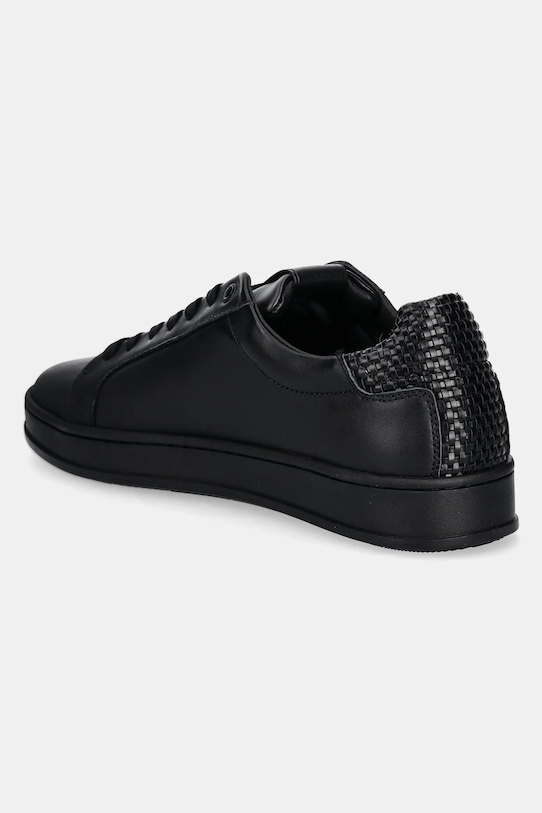 Кожаные кроссовки LOW TOP LACE UP WOVEN Calvin Klein, черный — фото 3