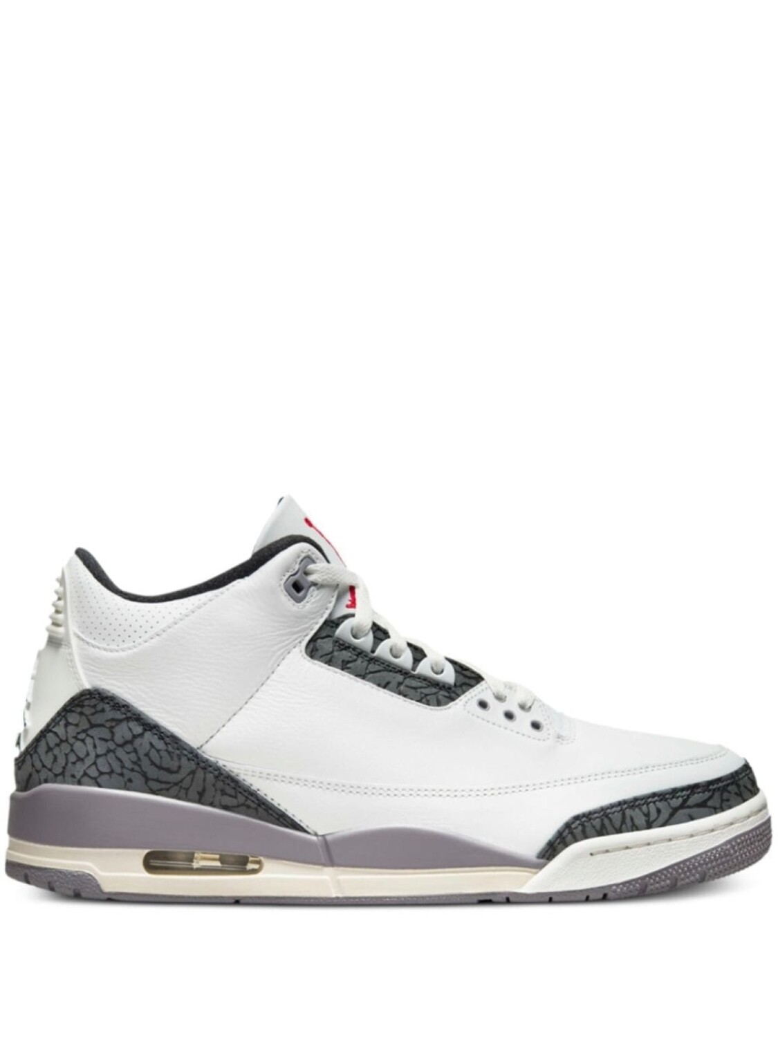 

Jordan кроссовки Air 3 "Цементно-серые", белый