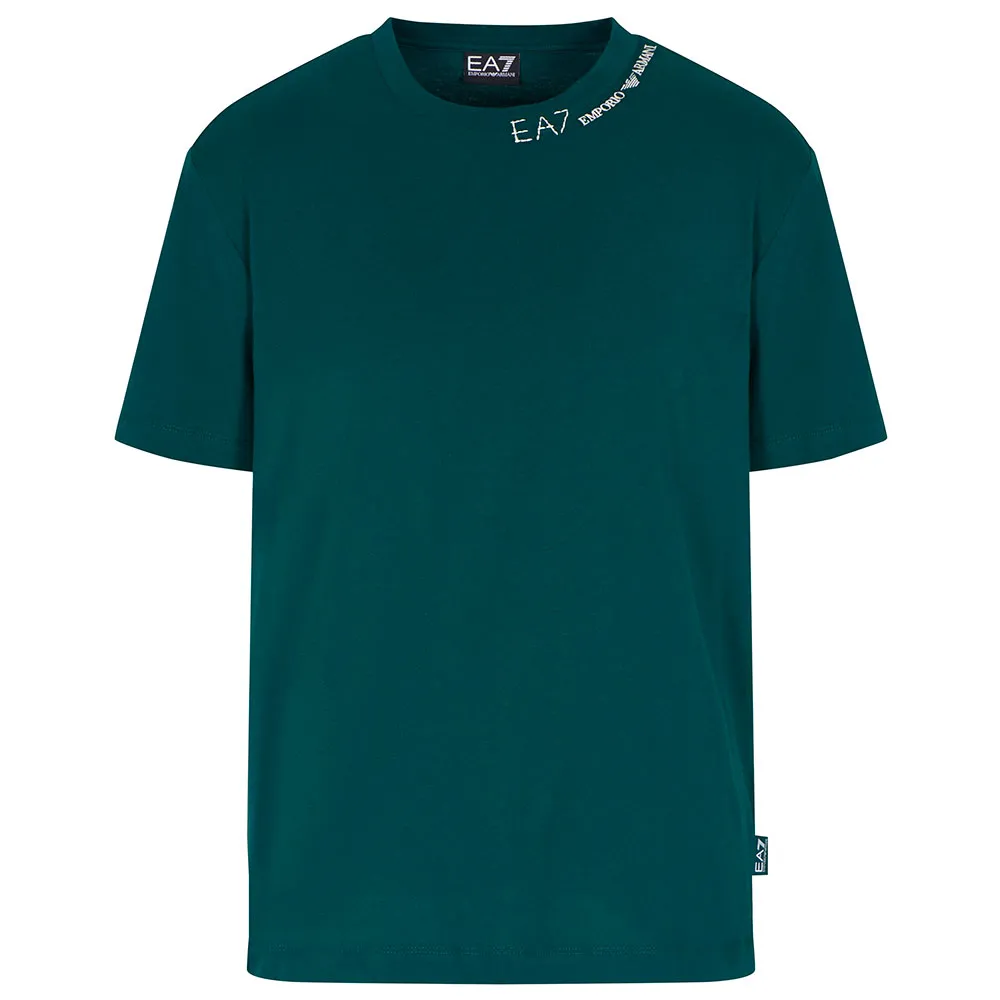 

Футболка с коротким рукавом EA7 EMPORIO ARMANI Train Logo Series Embroidered Logo, зеленый