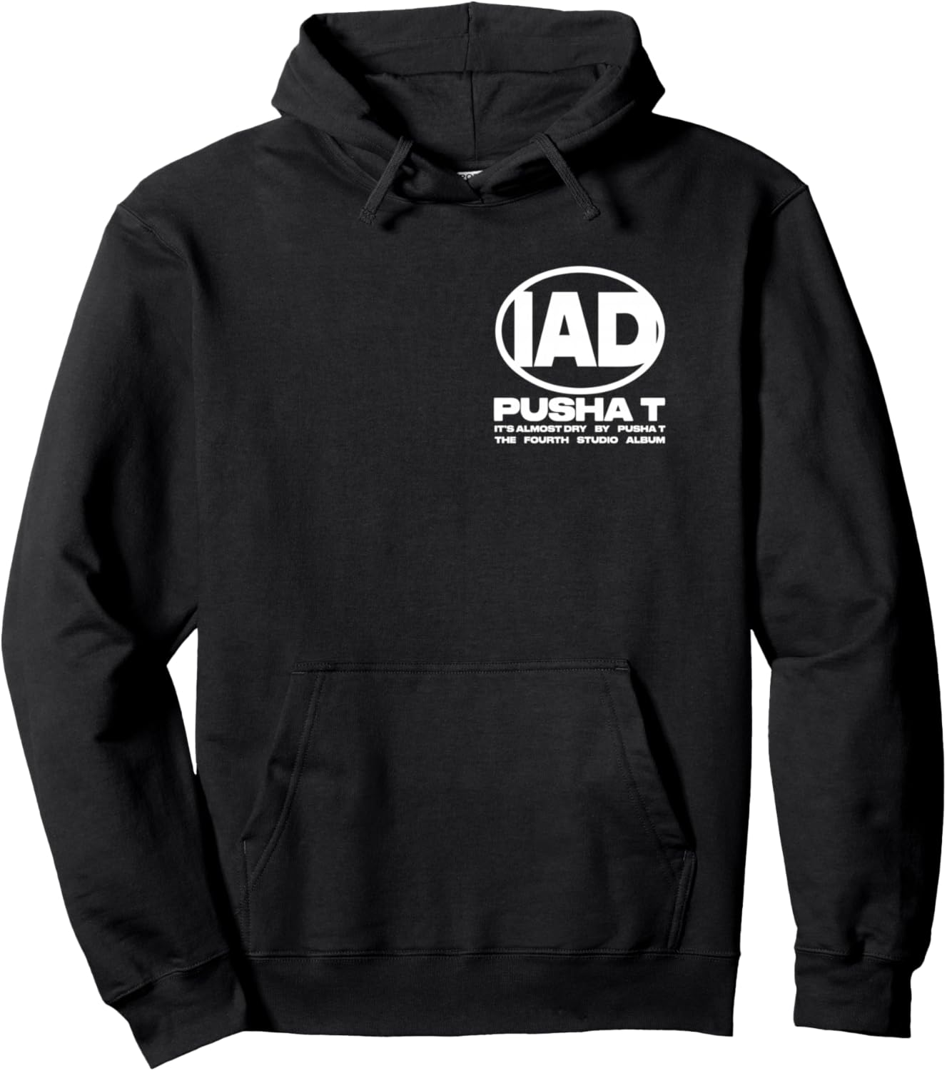 

Худи Pusha T It's Almost Dry Official Merchandise, черное, Черный, Худи Pusha T It's Almost Dry Official Merchandise, черное
