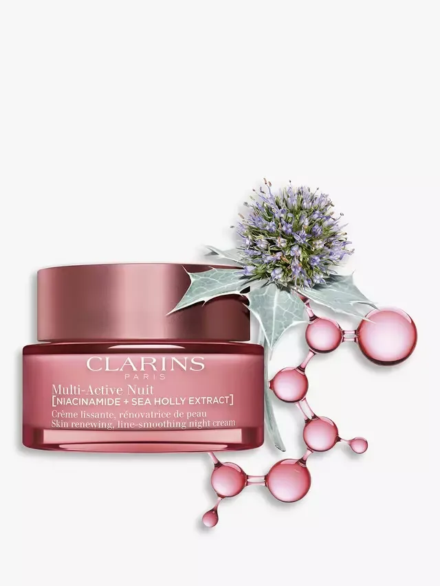 Крем для лица Clarins — Многофункциональный ночной для сухой кожи, 50 мл — фото 2