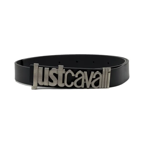 

Кожаный ремень Just Cavalli, черный