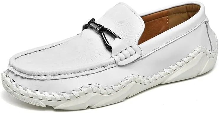 Лоферы крокодиловая кожа White SayfuR